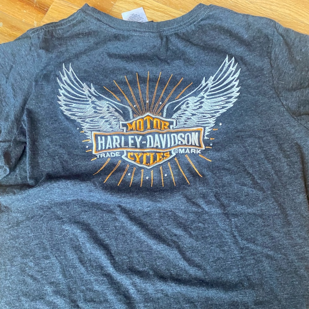 Harley-Davidson embroidered Tee Shirt